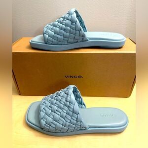 NIB Vince Rumi Slip On Woven Sandals
